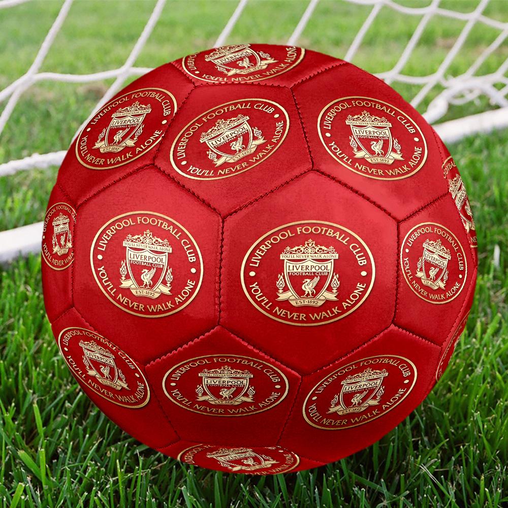 Football team.C Print Size 5 Soccer Ball, Standard Match Football for Sports Game and Team Practice, Ideal Gift for Soccer Fans