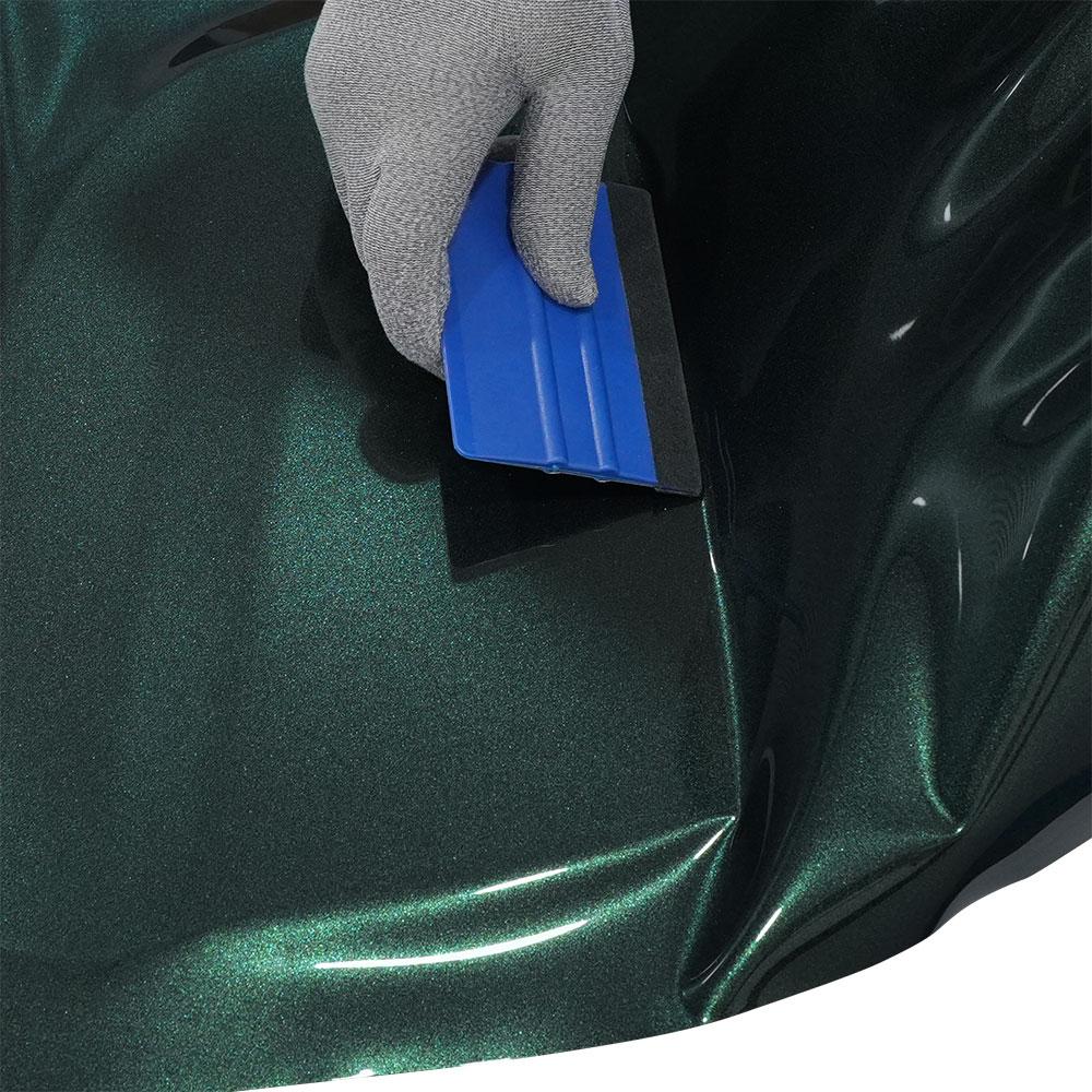 Car PET Metal Paint Dark Green Vinyl Film Car Wrap Decal With Air Release Motorcycle Auto Interior Exterior Decor Accessories
