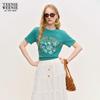 Teenie Weenie Women's Bear Letter T-shirt