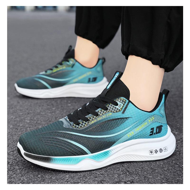 Sneaker Herren Frühling Neue Farbe blockiert Mode Freizeitschuhe Weichsohlige Leichte Sneaker Herren Laufschuhe