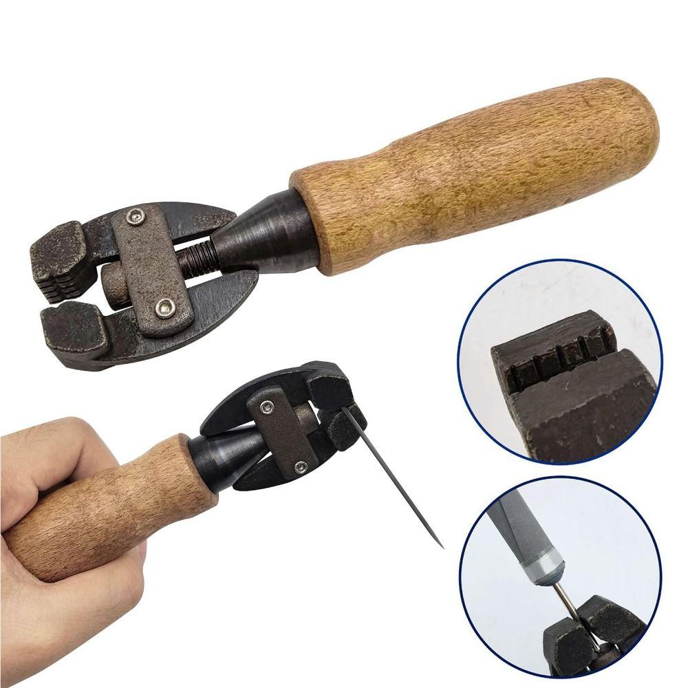 Hollow Handle Hand Vise Non Slip Metal Forming Tool Forming Tool Clamping Tool  Watch Making