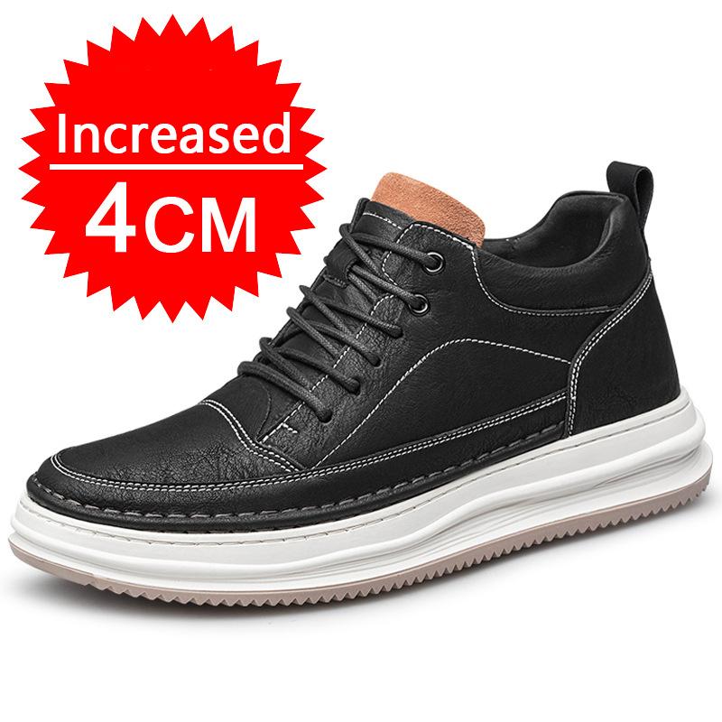 Scarpe con Rialzo COZOK Per Uomo alla Moda 4/6/8CM Aumento Altezza Interna Invisibile Outdoor Corsa Scarpe Sportive Casual Taglia 37-44