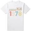 Unisexs Classic 1978 Birthday Cassette Tape Graphic Tshirt Commemorative Edition Short Sleeve Summer Streetwear Tee