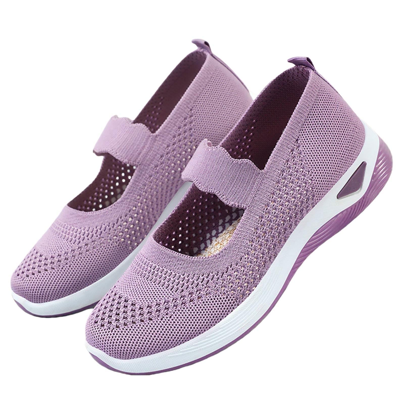 

Women s Sports Shoes Hollow Sandals Mesh Casual Shoes Women s Shoes Comfortable Outdoor Sports Shoes Running Shoes 40 фіолетовий