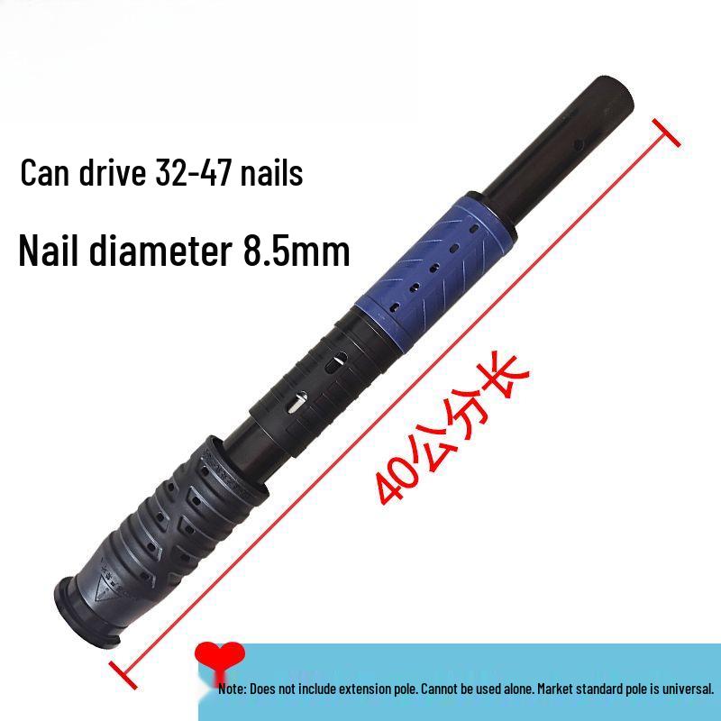 Multi-Function Silent Nail Gun for Woodworking and Cement with Adjustable Settings