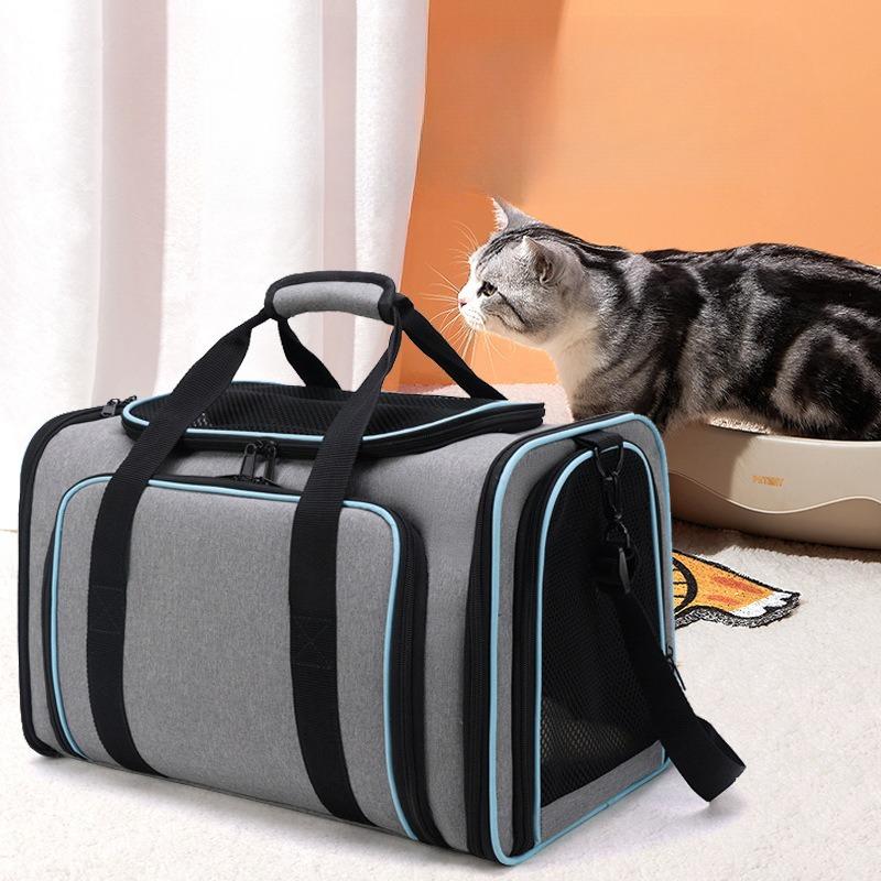 Cat Bag Cat Dog Portable Double-sided Expansion Dog Bag Going Out To Expand Pet Backpack Bag