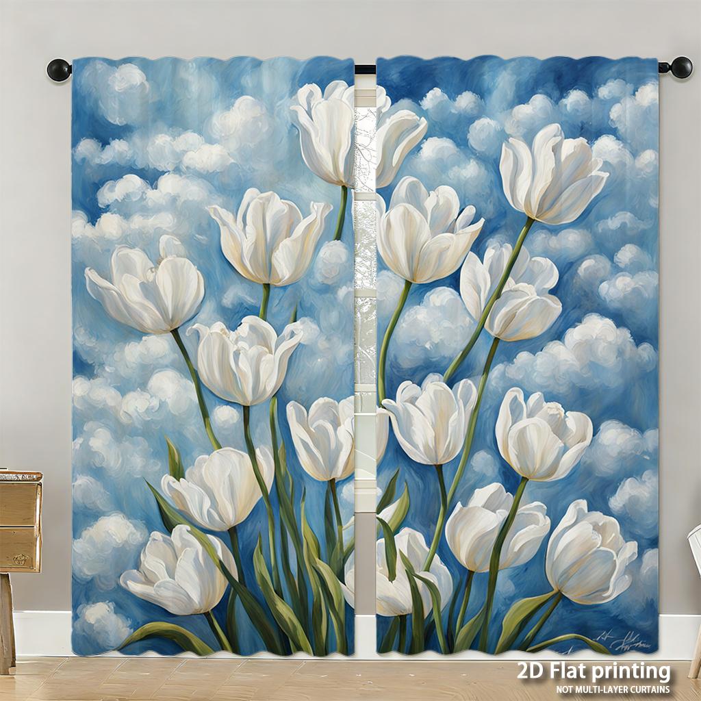 Piece Set High Definition Digital Printed Curtainspurple Spiderweb Style Curtainhome Decoration Curtains Made Of Polyester