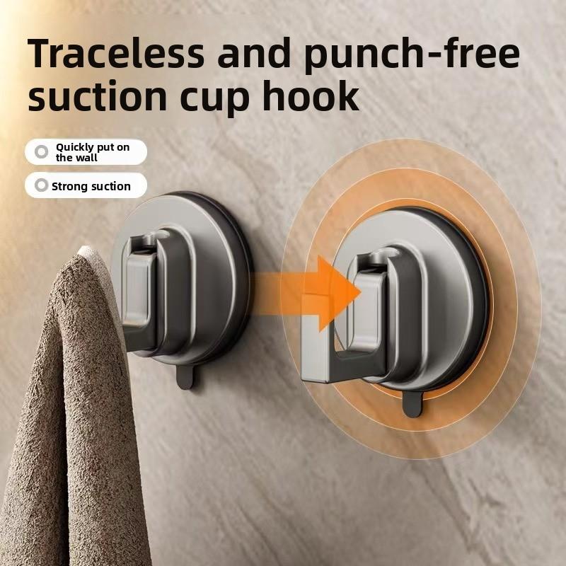 Modern Suction Cup Hook For Bathroom Kitchen Wall Mount With Strong Hold For Shower Towels