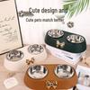 Anti-Tip Stainless Steel Pet Bowl for Cats and Dogs