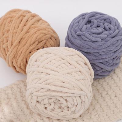 DIY Knitting Acrylic Yarn 100g Soft Wool Crochet Yarn Ice Strip Line Colorful Wool Ball