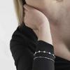 Bracelet - Inajwa - 925 Sterling Silver - Rhodium-Plated - Zirconia - One Size