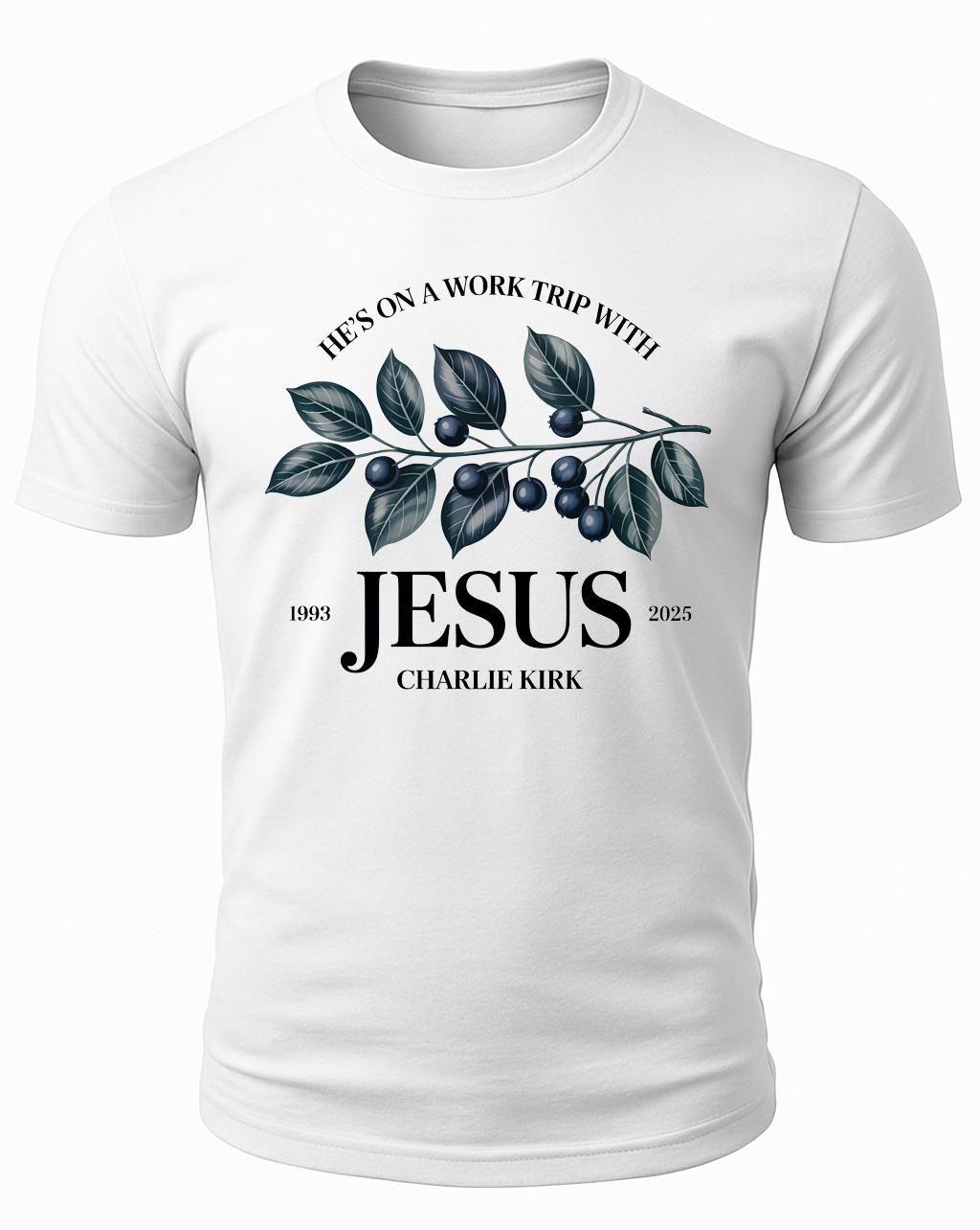 Charlie Kirk Freedom Christian Tribute USA American Patriotic T-Shirt Mens Womens Tees Top L