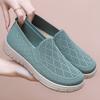 Women's Shoes Summer Mesh Breathable Casual Shoes Comfortable Versatile Single Shoes Soft Sole Mother Shoes Lazy One Pedal Net Shoes