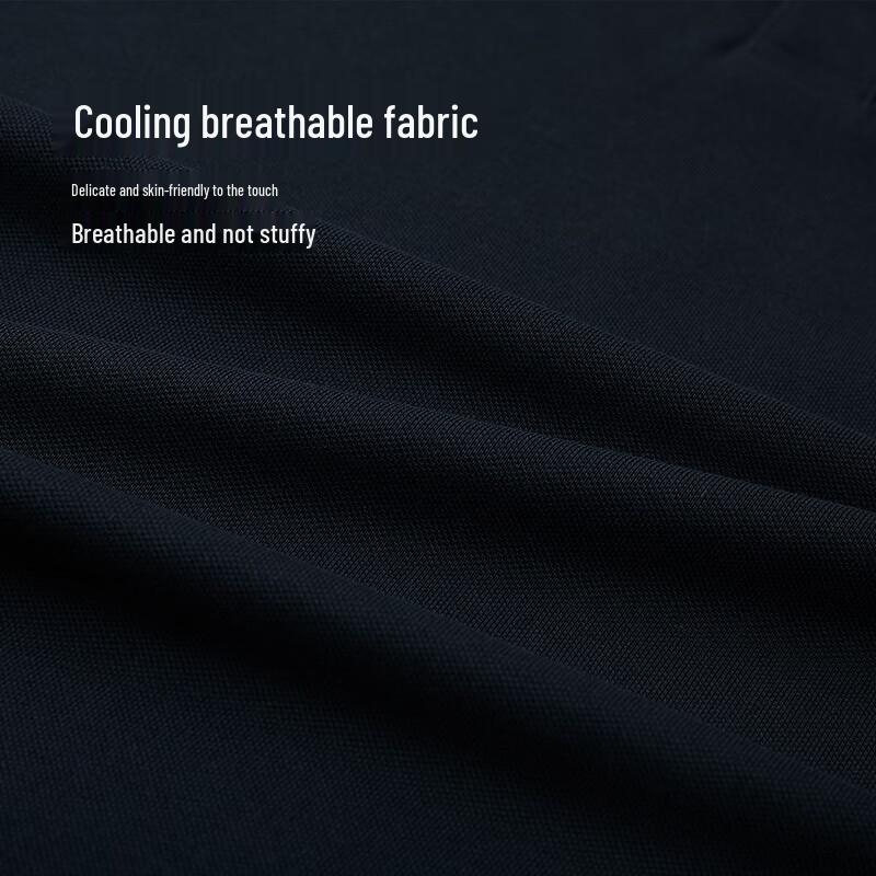 HLA Herren Cool-Touch Atmungsaktives Kurzarm-Polohemd