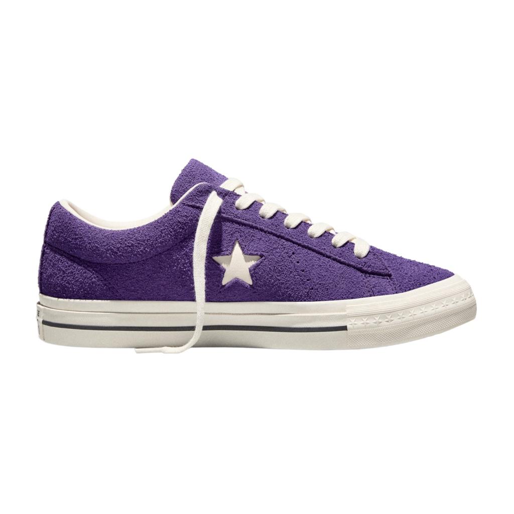 Converse One Star 95 Synthetic Leather Suede Round Toe Classic Comfortable Lace-Up Shock Absorption Low-Top Skate Shoes Unisex sneaker A16026C