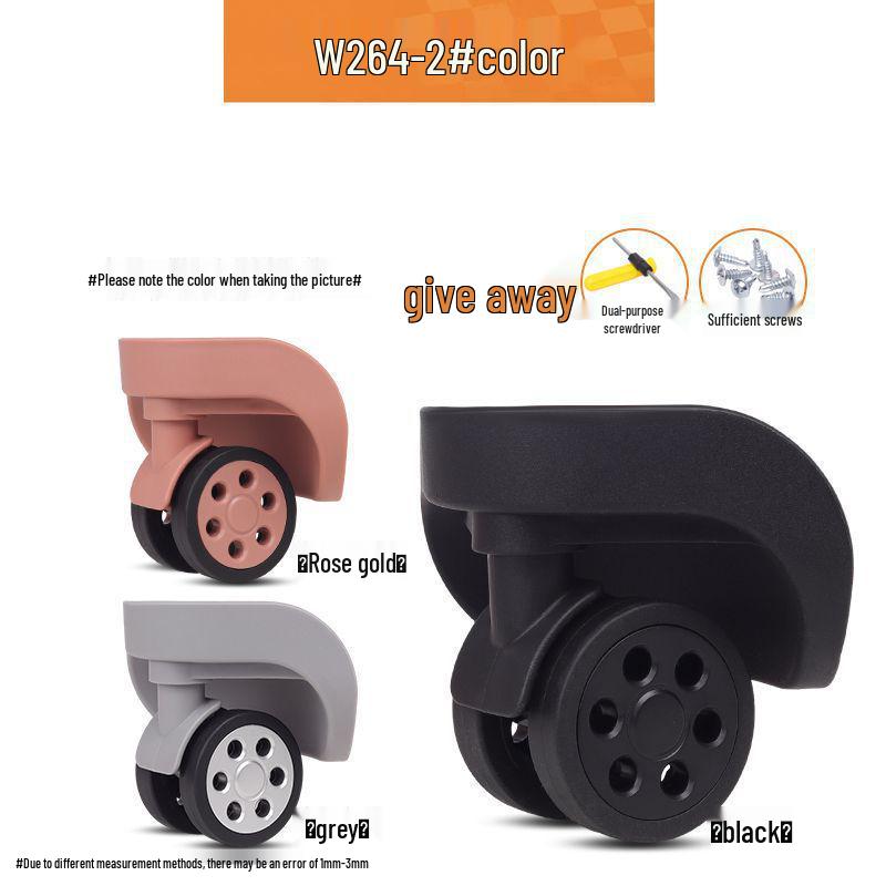 Universal Silent Roller Wheels for Suitcase Repair