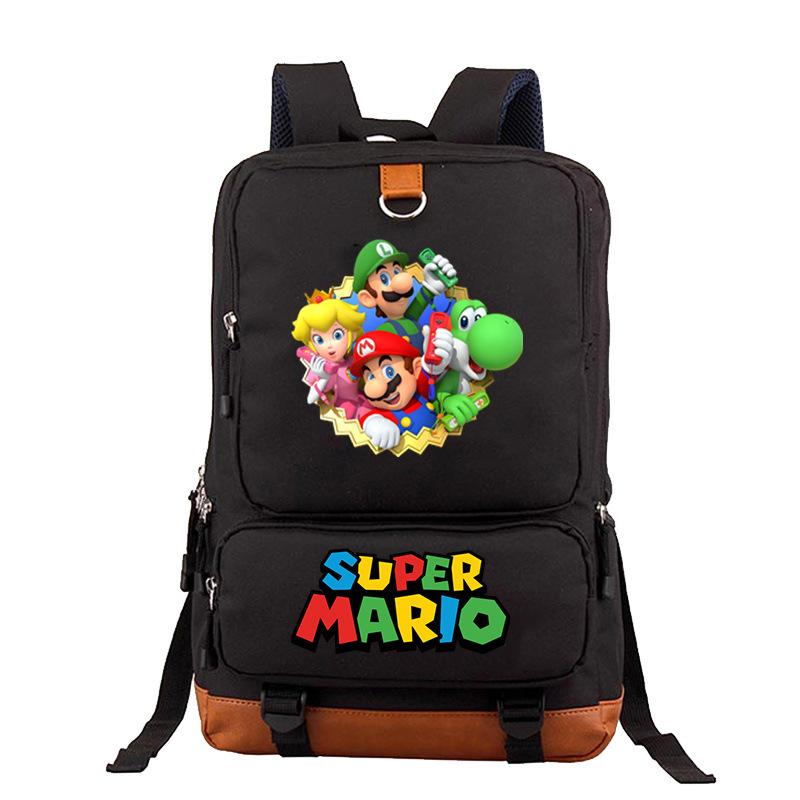 Cartoon Printed Student Schoolbag Large Capacity Leisure Travel Backpack No specifications