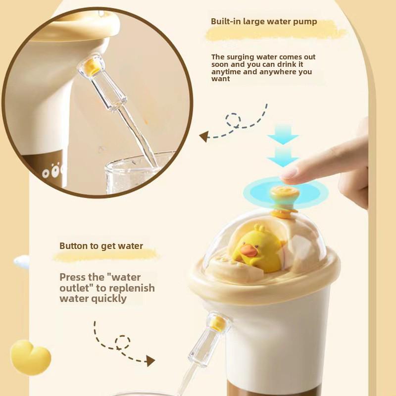 Electric Mineral Water Dispenser: Automatic Pump & Suction Device