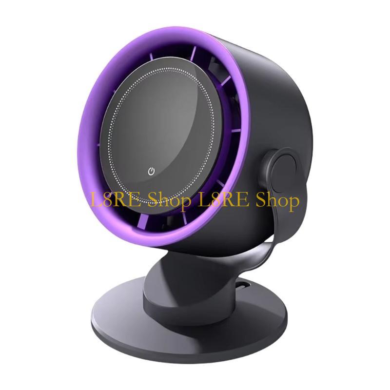 L8RE Practical Small Desktop Fan Comfortable Wall Hanging Fan Office Fan 4000mAh