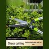 Deli Large Garden Pruning Shears - Perfect for Trees, Flowers, and Horticulture