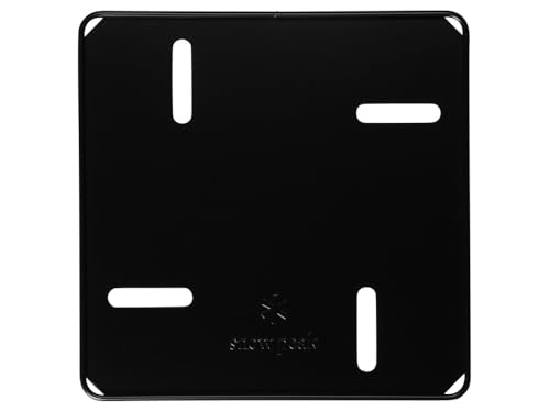 Snow Peak Fire Pit S with Base Plate (for 1-2 people) ST-031BP, Ideal for Camping and Outdoors