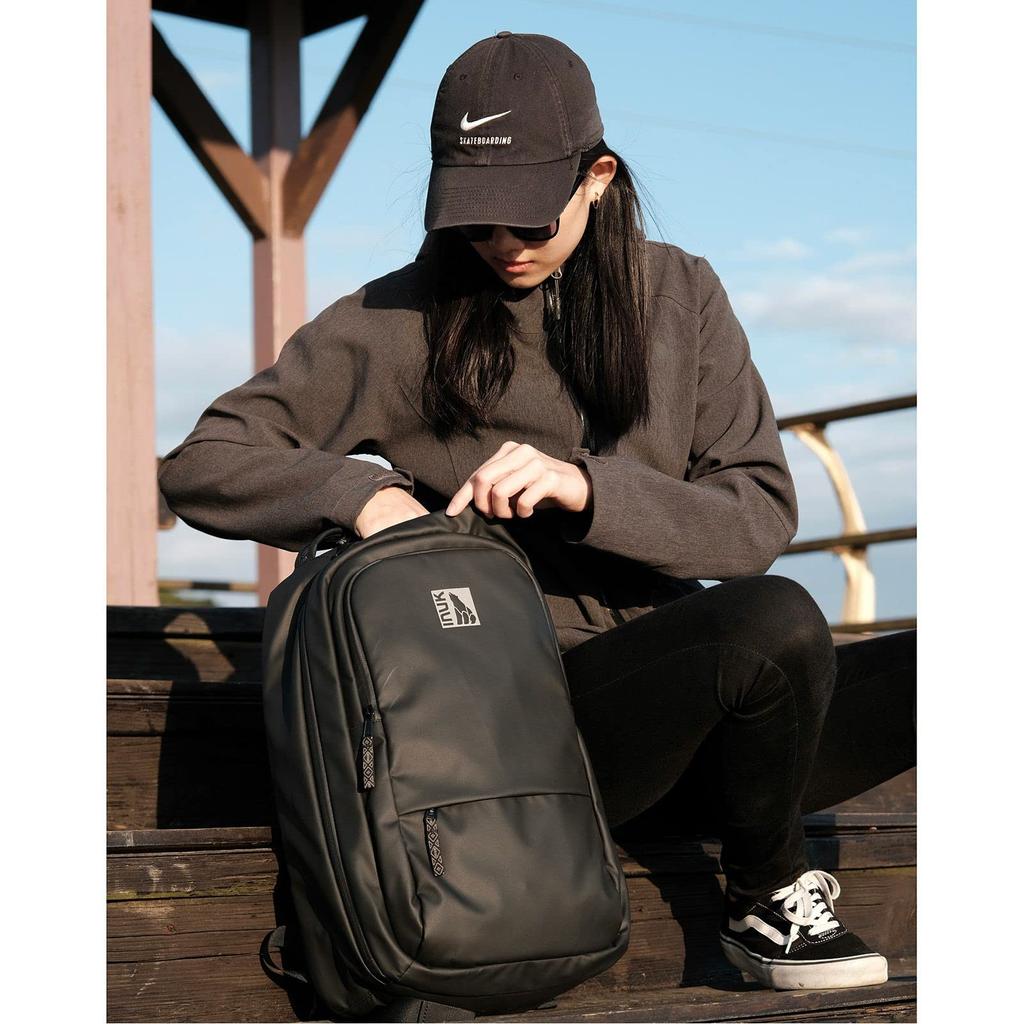 Inuk GRANITE WR Regular Size Backpack, Black,