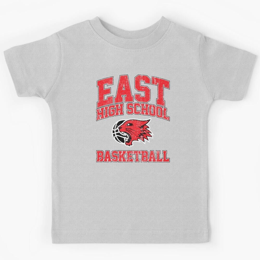 East High School Basketball (Variant) Kids T-Shirt 160