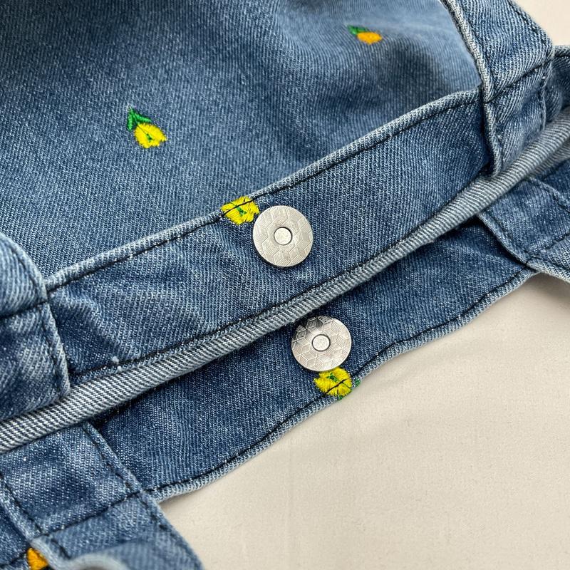 Джинсовая сумка-ведро в студенческом стиле — фото 14