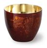 Asahi lacquer double layered sake cup red lacquer sink SCW-GK502