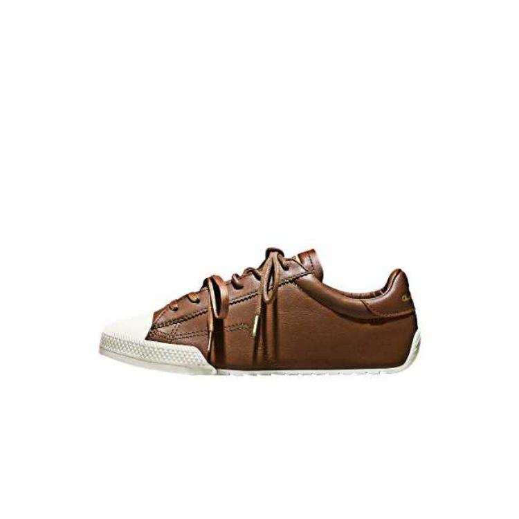 Converse CHUCK TAYLOR Leather All Star Low Unisex Lace Up Platform Casual Sneakers Shock Absorbing Low Top A18890C