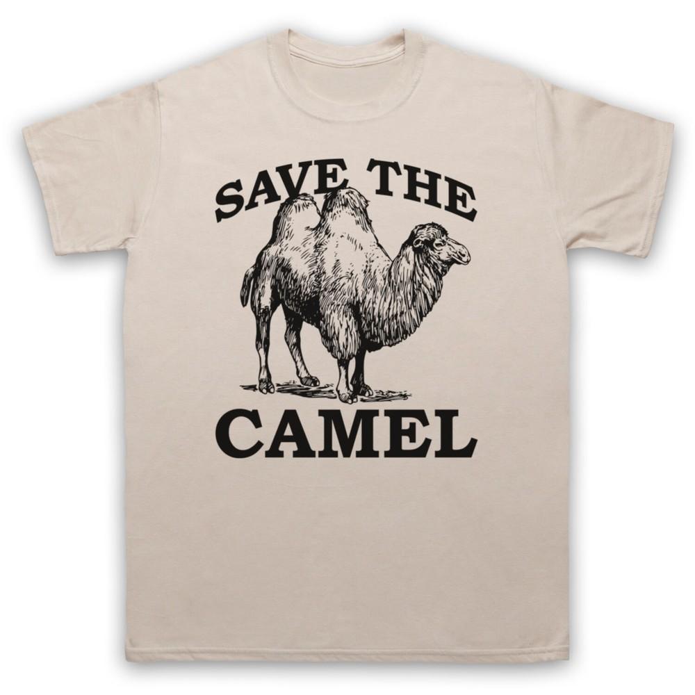 

Save The Camel Animal Rights Protest Slogan Funny Mens And Womens T-Shirt M