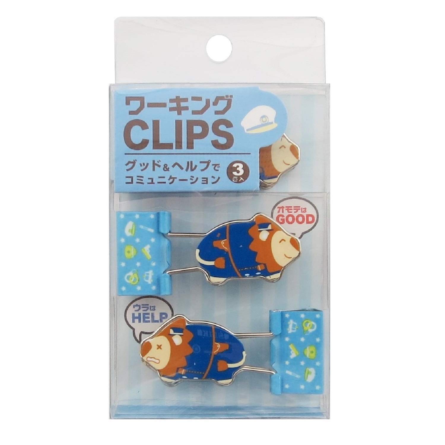 

Suncake Com рабочий зажим 3 шт. Lion Police ширина 25 мм средний WKG-PO-3