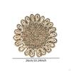 Bohemian Placemat Place Mat Decorative Decor Dishes Rustic Party Countertop Hotel Desk Versatile