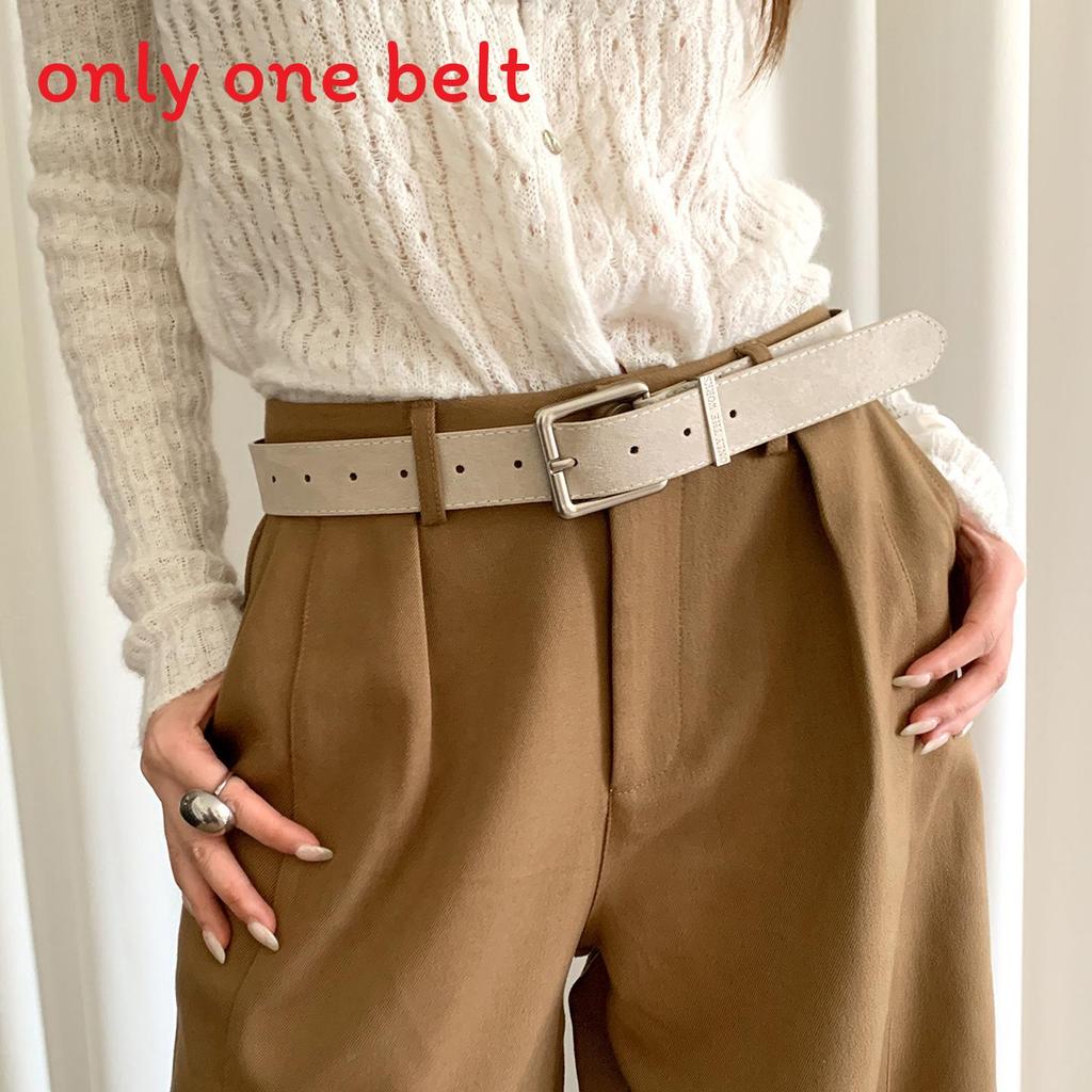 Pu Leather Belt For Women With Classic Pin Buckle For Casual And Office Wear