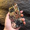 Colorful Silvery Graffiti Dog For 16 15 Cases iPhone 14 13 12 11 Pro Max Cover Funda Case Bumber