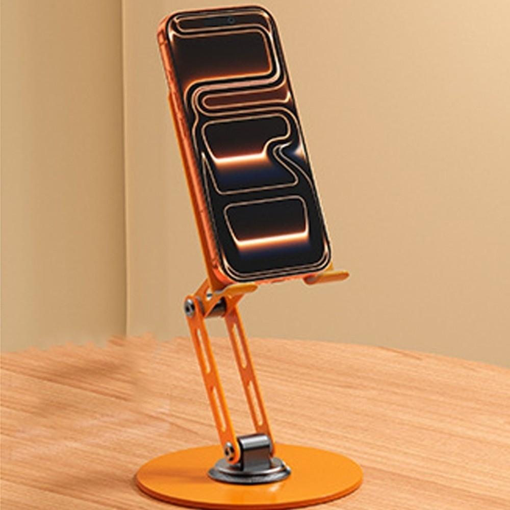 360 ° Rotating Adjustable Phone Holder Metal Adjustable Mobile Phone Holder Stand Portable Folding Table Cell Phone Stand