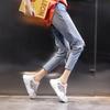 Summer 2025 Casual Versatile Little White Shoes Women's Sports Breathable Shoes Thick-soled Shallow Mouth Women's Shoes