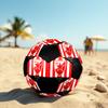SIZE 5 Red Star Belgrade Soccer Ball Colorful All Ages Machine Stitched PVC Competition Ready Durable High-Bounce