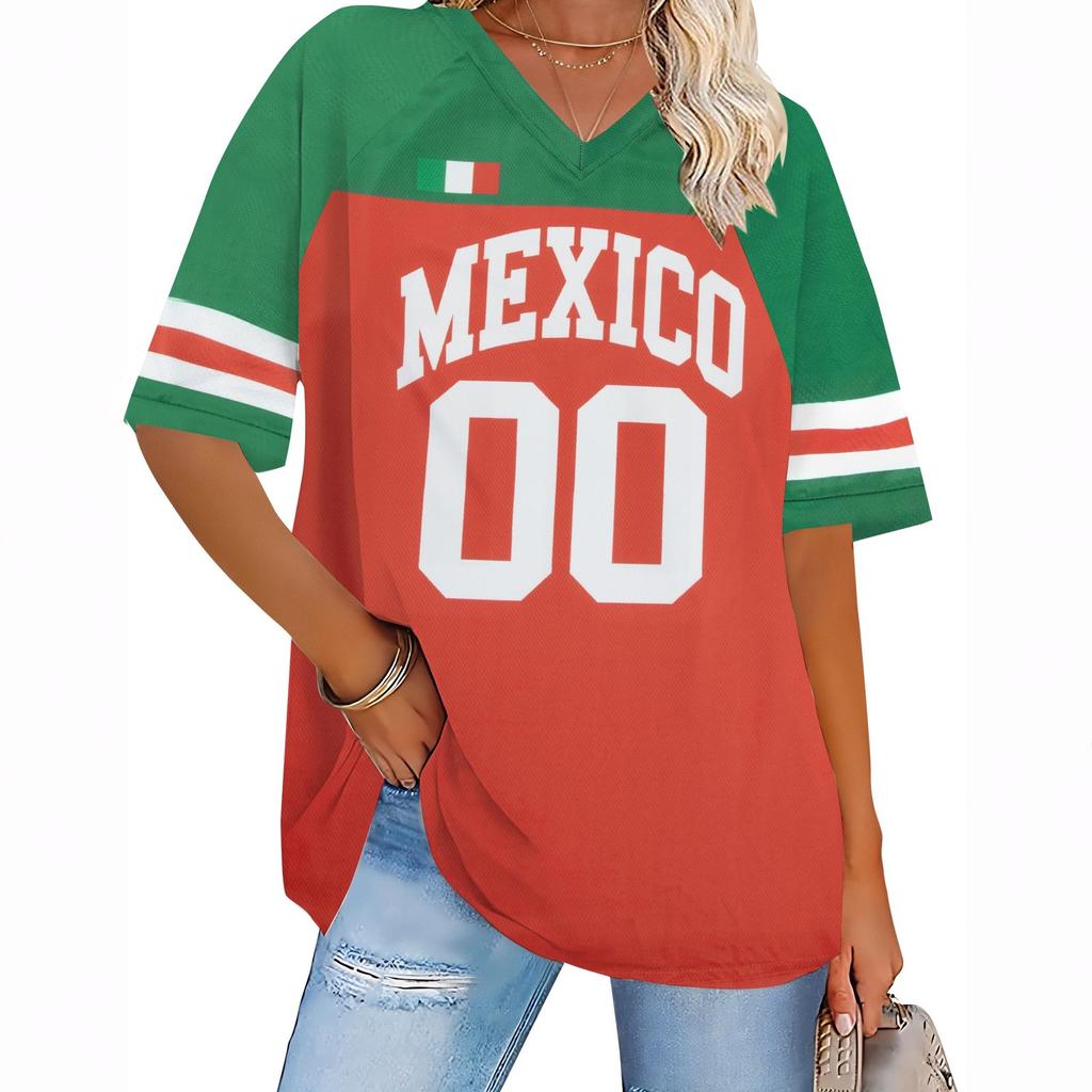 Women's Casual Short Sleeve V Neck T Shirt with Letter Print Relaxed Fit Lightweight Summer Top for Vacation and Everyday Wear