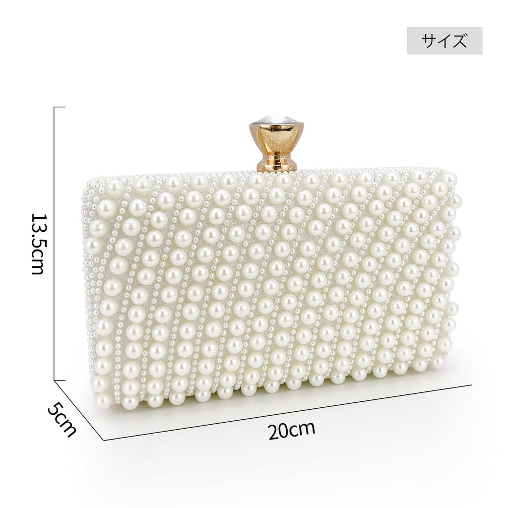 [BoleLOJin] Elegant Clutch Bag, Women's Travel Shoulder Bag, Women's Wedding Reception Bag, Formal Bag