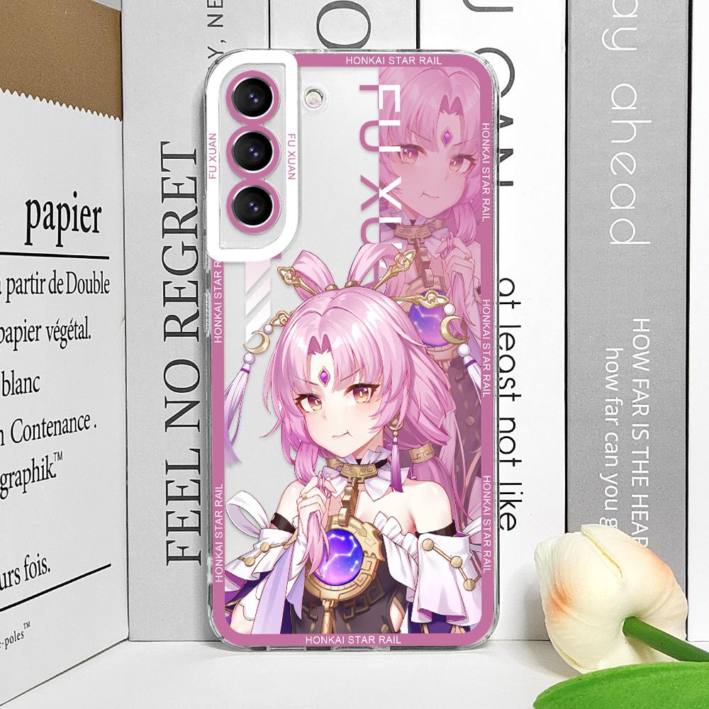 Honkai Star Rail Sampo Jing Yuan Kafka Phone Case For Samsung Galaxy S20 Plus S21 FE S22 S23 S24 S25 Ultra 5G Clear Soft Covers
