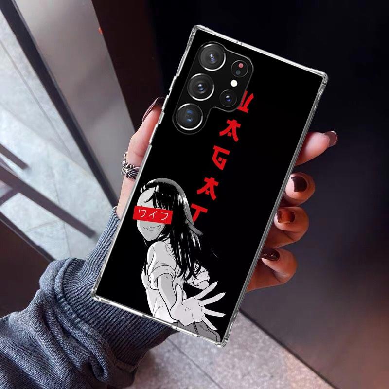

Nagatoro San Anime Aesthetic Phone Case for Samsung Galaxy S26 S25 Edge S24 S23 Ultra S22 Plus S21 FE S20 + Soft Cover Print Fun Samsung S10 Plus