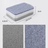 10pcs Double-sided Cleaning Sponges Pan Pot Cleaning and Maintenance Washing Sponges Household Scouring Pad Kit Tools Brush