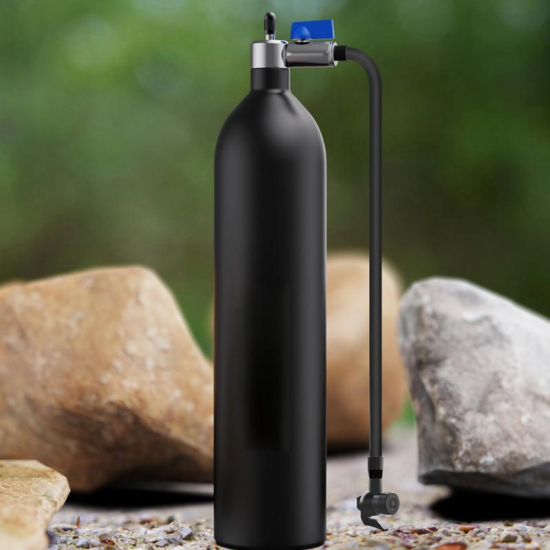 Air Pump For Bike Tires Vacuum Tire Booster Cylinder 200PSI Tyre Compressor Pump Vacuum Inflator For Bikes Bicycles Adults Men