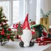 Resin Christmas Santa Claus Statue Creative Gnome Decor Sculptures  Lawn