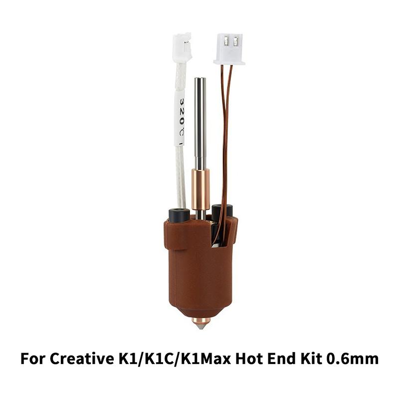 Neues Creality 2026 Version K1 Serie Keramik Heizblock Kit Klemme Mit Schnalle Kompatibel Mit K1/K1 Max/K1C 3D-Drucker