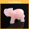 Éléphant Distinctif sculpté à la main Pierre Naturelle Jaspe Turquoise Malachite Cristal de Quartz Souvenir Pour Améliorer la Santé Naturelle