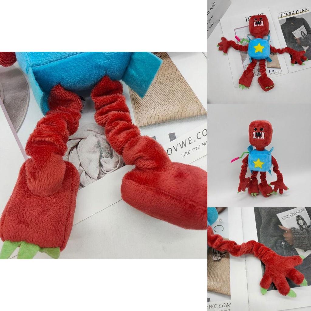 Get Poppy Playtime 3 Boxy Boo Plush Toys Stuffed Animal Doll Kids Xmas Birthday Gift