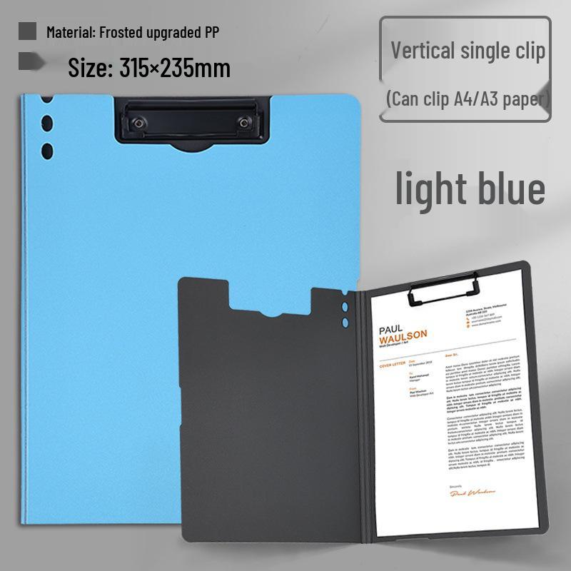 A4 Multifunctional Clipboard and Writing Pad for Meetings and Office Supplies