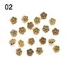 20pcs Handmade Flower Buckles 10 Colors Mini Cartoon Buttons Stuffed Toys Accessories  1/6 Doll